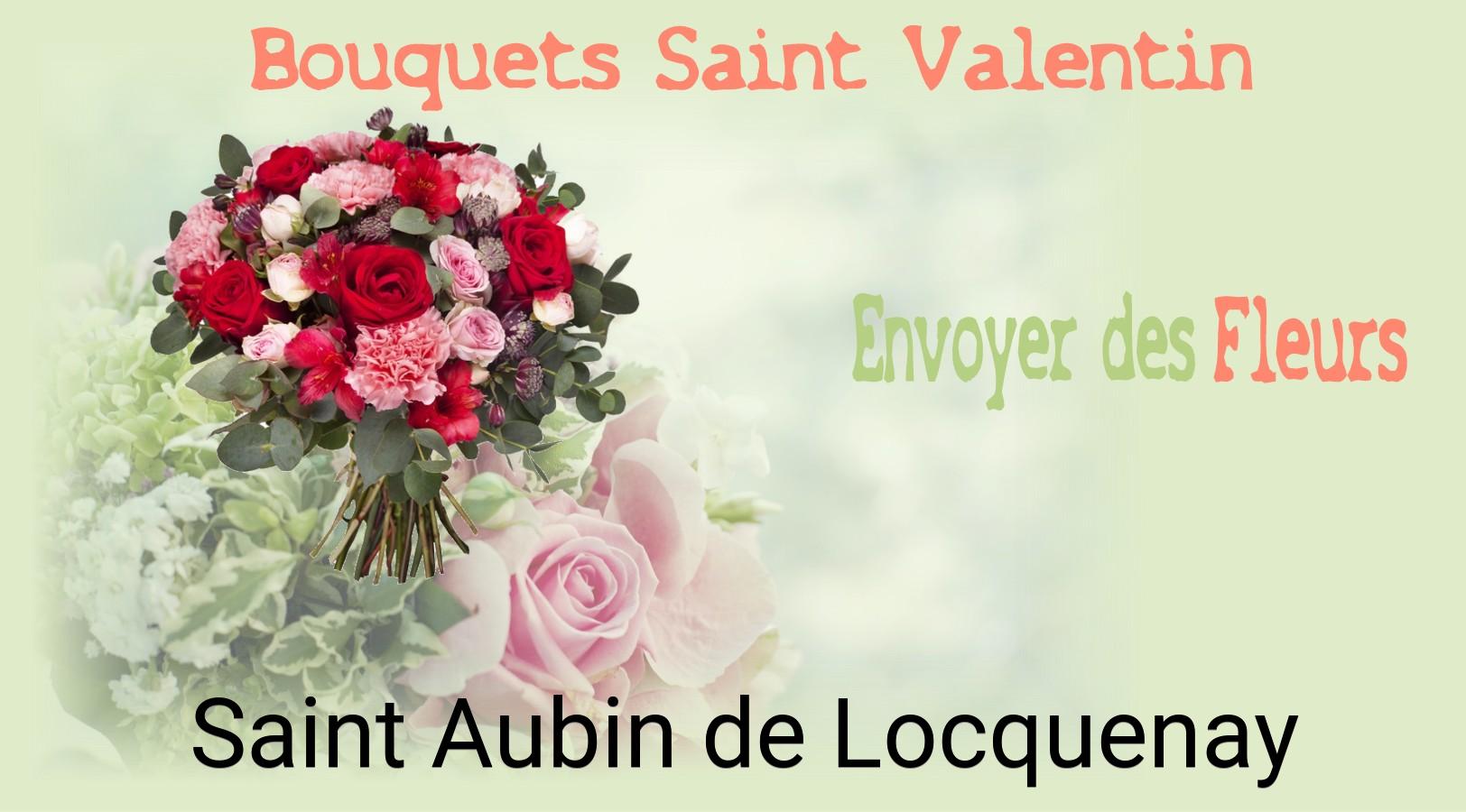Roses de Saint-Valentin livrées à Saint-Aubin-de-Locquenay