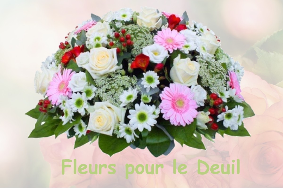 fleurs deuil SAINT-AUBIN-DE-LOCQUENAY